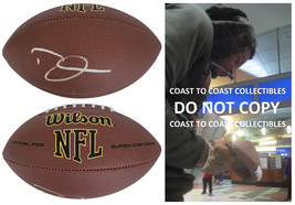 Derwin James Signed Football Proof COA Autographed Los Angeles Chargers FSU - $138.59