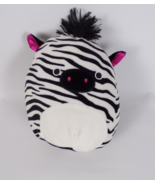 Squishmallow Zebra with Pink Ears Plush Toy 10 inch - $10.88