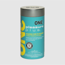 ONE Pleasure Plus Condoms 12pc Tin - $207.39 MXN