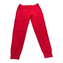 allbrand365 designer Womens Sleepwear Solid Pajama Pants, Medium, Red - £27.49 GBP