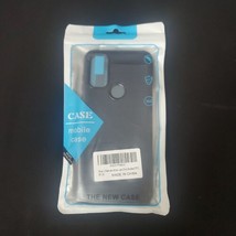 Moto G Pure Phone Case - Navy Brushed TPU - $5.93