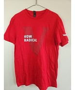 Vanguard &quot;How Radical&quot; T-Shirt, Investing/Finance, Red, Men&#39;s M - $463.85 MXN
