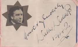 Walter Widdop BBC Radio Opera Tenor Old Hand Signed Autograph - £15.97 GBP