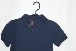 Cat &amp; Jack School Uniforms Blue Polo Shirt Kids Boys Size M 8-10  - £14.00 GBP