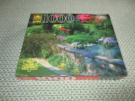 NIB 1000-Pc Golden Guild ENGLISH GARDEN Jigsaw PUZZLE - Sealed - 21.5&quot; x... - $11.88