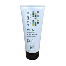 Andalou Naturals CannaCell 3-in-1 Men&#39;s Invigorating Body Wash, 8.5 Fluid Ounce - £10.01 GBP