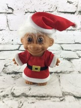 Vintage Russ Berrie Troll Doll Santa Claus 8” - $19.79
