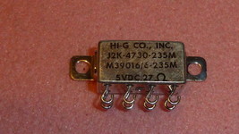 NEW 1PC HI-G M39016/6-235M IC Electromagnetic Relay J2K-4730-235M 5VDC 2... - $95.00