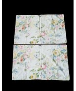 Vintage Ralph Lauren Home Lake Floral Standard Pillow Shams lot x 2 - £109.02 GBP