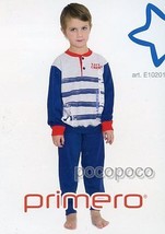 Pyjama Manches Longues En Coton Pour Enfant Primero Art. 10201 - $25.84 CAD