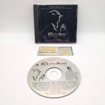 Disney&#39;s Beauty &amp; The Beast Musical Soundtrack w/ Ticket Stub (Broadway)... - $9.85