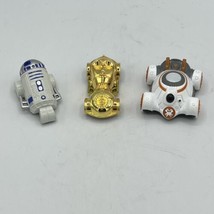 Disney Parks Star Wars Racers Die Cast Set of 3 Droids C-3PO, R2-D2 and BB-8 EUC - £11.74 GBP