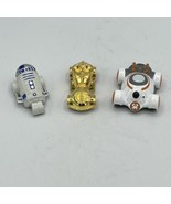 Disney Parks Star Wars Racers Die Cast Set of 3 Droids C-3PO, R2-D2 and ... - £11.70 GBP