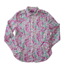NWT J.Crew Slim-fit Shirt in Fuchsia Edna Liberty Floral Button Down 6 - £63.85 GBP
