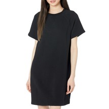 Madewell MWL Airyterry Sweatshirt Tee Dress – True Black, Small (Women’s... - $34.65