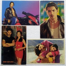Bollywood Actors - John Abraham - Bipasha Basu - 4 Post card Postcard Lo... - £22.11 GBP