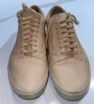 EUC DESIGNER VANS 721356 CASUAL COMFORTABLE LACE UP TAN SHOES MEN'S SIZE... - $29.13