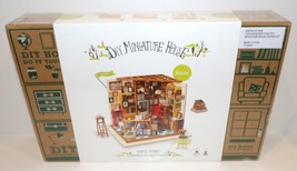 New Sealed Rolife Diy Miniature House Book Store Kit Sam&#39;s Study Model DG102 - £24.28 GBP