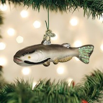 Old World Christmas Catfish Glass Christmas Ornament 12539 - £11.89 GBP