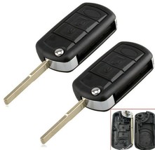 2 Remote Key Fob Case Shell for Land Rover LR3 Range Rover Sport 2007 20... - £15.68 GBP