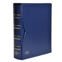 Numis Classic Coin Album with 5 Pockets &amp; Slipcase - Blue - $94.91