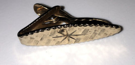 1960’s Style Vintage Gold Colored Tie Clip With Star In The Middle - $126.75 MXN