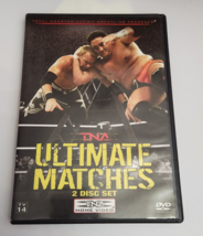 TNA Wrestling Ultimate Matches DVD 2008 2-Disc Set Christian Cage Samoa Joe - £6.62 GBP