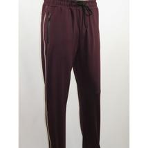 Men's Monte Carlo Turkey Jogging Suit 2pc Jump Set Stretchable 95164 Burgundy image 9