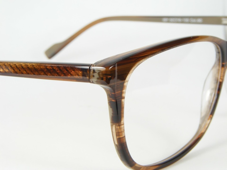 TIMEZONE ISY Col 60 BROWN STRIPED /TORTOISE EYEGLASSES GLASSES FRAME 52-16-135mm Item image 6
