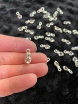 *~20~Round~ Shiny Rhinestone Charms~ Crafting, Jewelry making, ect. ! - £9.36 GBP