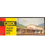 Vintage  Bahnhof Reifland HO Train Station Model Building Kit Germany B651 - $1,126.72 MXN
