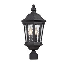Savoy House 5-5083-BK 2-Light Hampden Outdoor Lantern - Black Finish - $100.08
