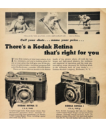 1938 Kodak Cameras Advertisement Vintage Film Photography Retina E90F2 - $468.75 MXN