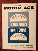 Rare Chilton&#39;s Motor Age Magazine November 1958 Instruments Don&#39;t Guess - £12.80 GBP