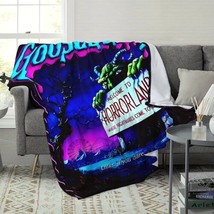 Goosebumps Horrorland Themed Flannel Throw Blanket - Machine Washable 3 Sizes - £22.54 GBP+