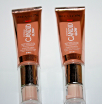 Revlon PhotoReady Candid Glow Moisture Glow Foundation #340 Lot Of 2 Sealed - £13.40 GBP