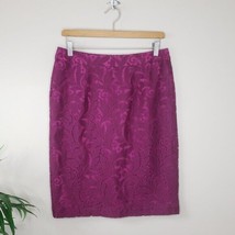 NWT CAbi | #922 Frolic Lace Overlay Pencil Skirt, size 6 - £37.29 GBP