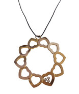 Chopard Happy diamonds Rose Gold 10 Heart Pendant  79 / 6457-20 - $5,980.00