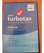 2018  Turbo tax Deluxe 2018, Federal, and State - $665.24 MXN