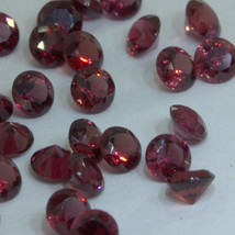 One Spinel Red 2.8 mm Burmese VS Diamond Cut Round Accent Gem Average .09 car... - £5.31 GBP