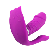 Naughty Cat 3Motor Waterproof Wireless Remote Control USB Rechargeable G-spot Pa - £24.59 GBP