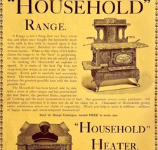 Household Wood Cook Range And Heater 1897 Advertisement Victorian XL DWII6 - $39.99