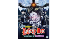 DVD Anime D.Gray-Man Complete TV Series (1-116 End) +Hallow English Audio Dub - £34.96 GBP