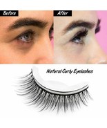 Reusable Self-Adhesive Natural Curly Eyelashes Self Adhesive Eye lashes ... - £6.07 GBP