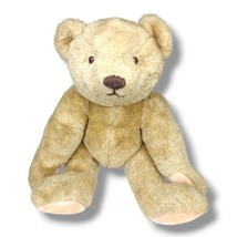 Vintage Gund Jointed Teddy Bear Plush Stuffed Animal 17&quot; Soft Brown Fur 1982 - £19.50 GBP