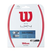 Wilson - WRZ949710 - Duo Power 16g Hybrid Tennis Racket String Luxilon ALU Power - £41.20 GBP
