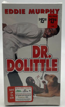 Dr. Dolittle VHS Tape 1998 NOS New Still Sealed With Watermark Eddie Murphy - £9.80 GBP