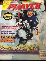 Be a Player Hockey Magazine 1995 Doug Gilmour Fleer Cards Pavel Bure Poster - $161.07 MXN