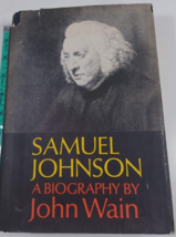 Samuel Johnson Vintage Hardcover with Dust Jacket 1975 Viking by John Wain - $7.92