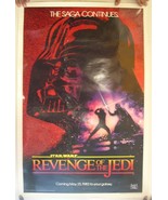 Star Wars Póster Revenge Of The Jedi Saga Continues Movie Puede 25 1983 ... - £1,682.88 GBP